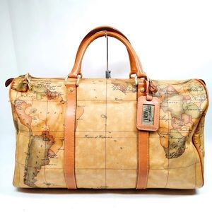 PRIMA CLASSE Boston Bag Brown PVC